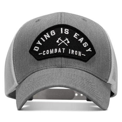 Dying Is Easy Arched Patch Snapback Hat