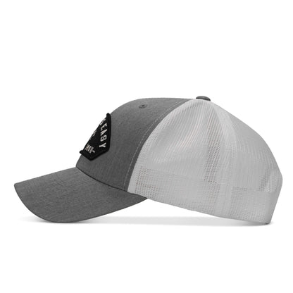 Dying Is Easy Arched Patch Snapback Hat