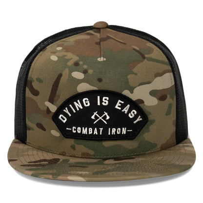 Dying Is Easy Patch Flatbill SnapBack Hat