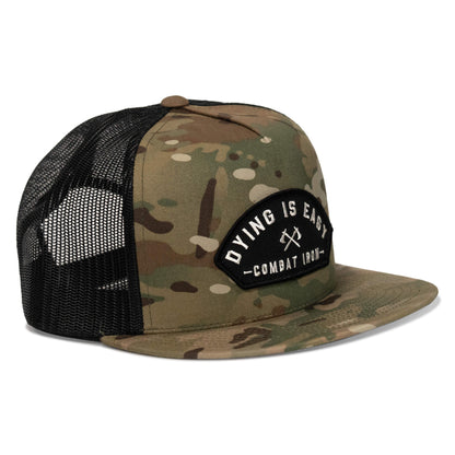 Dying Is Easy Patch Flatbill SnapBack Hat