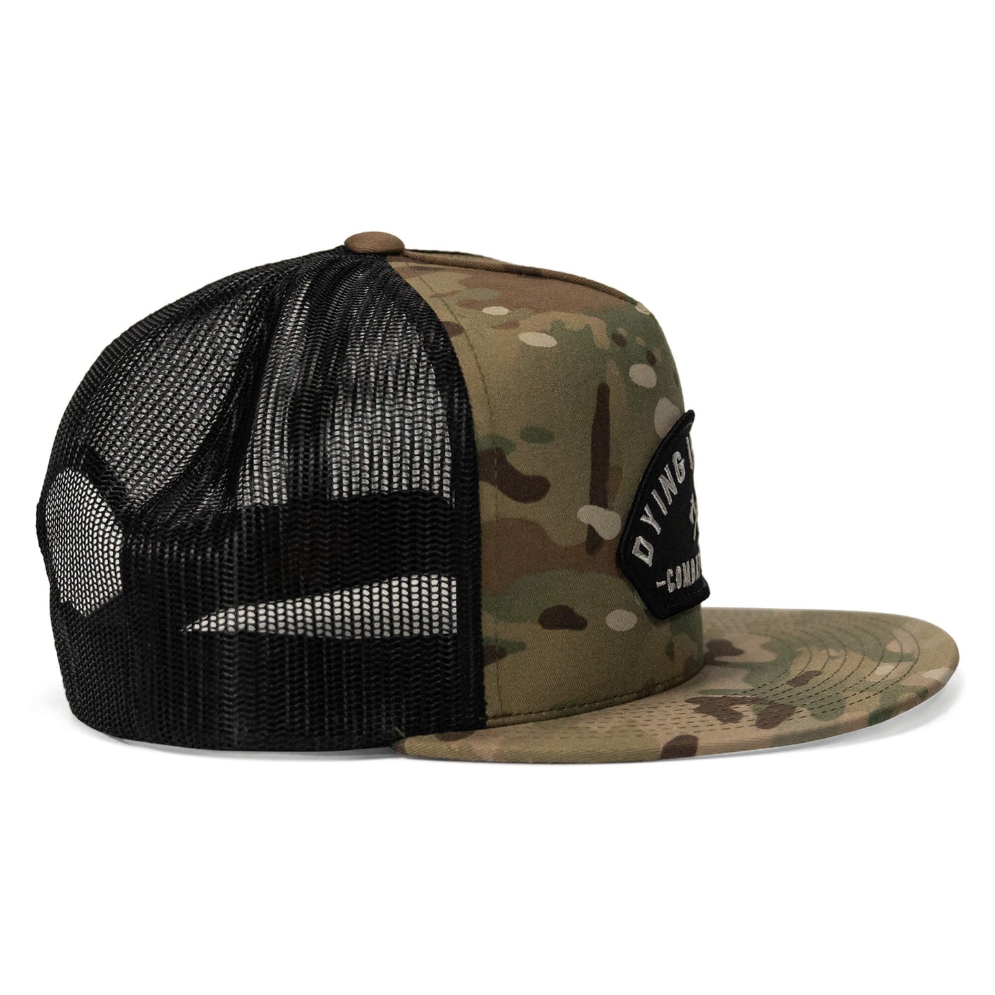 Dying Is Easy Patch Flatbill SnapBack Hat