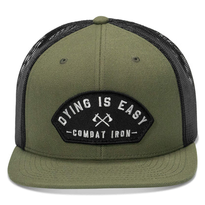 Dying Is Easy Patch Flatbill SnapBack Hat