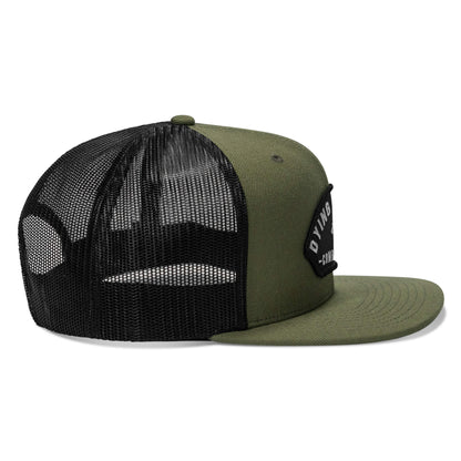 Dying Is Easy Patch Flatbill SnapBack Hat