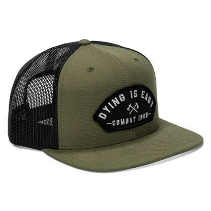 Dying Is Easy Patch Flatbill SnapBack Hat