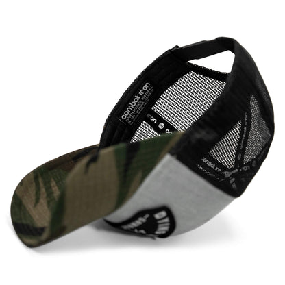 Dying Is Easy Arched Patch Snapback Hat