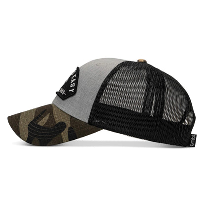 Dying Is Easy Arched Patch Snapback Hat