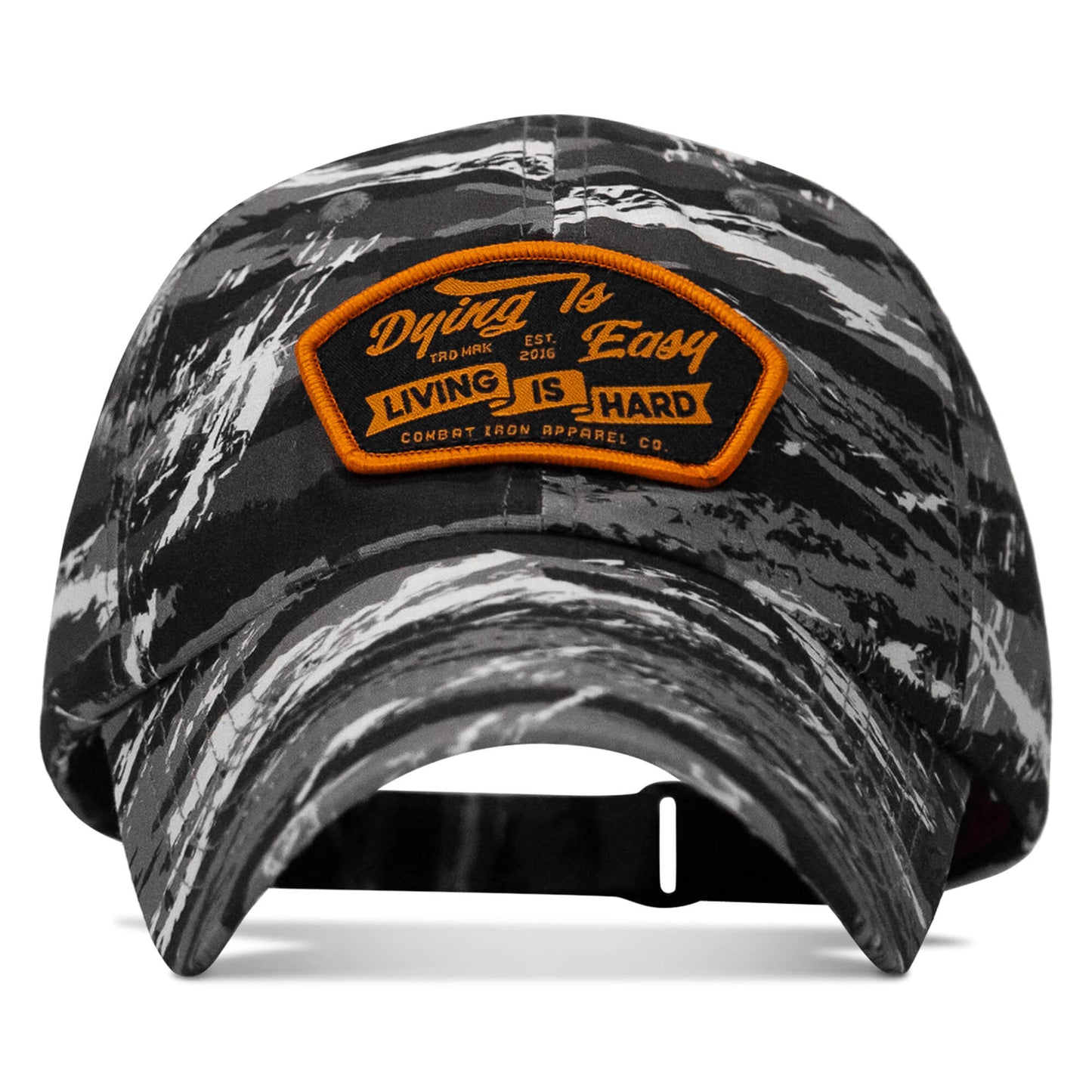 Dying Is Easy, Living Is Hard Patch Tactical Ripstop Mesh Snapback Hat