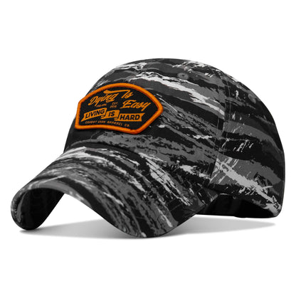 Dying Is Easy, Living Is Hard Patch Tactical Ripstop Mesh Snapback Hat