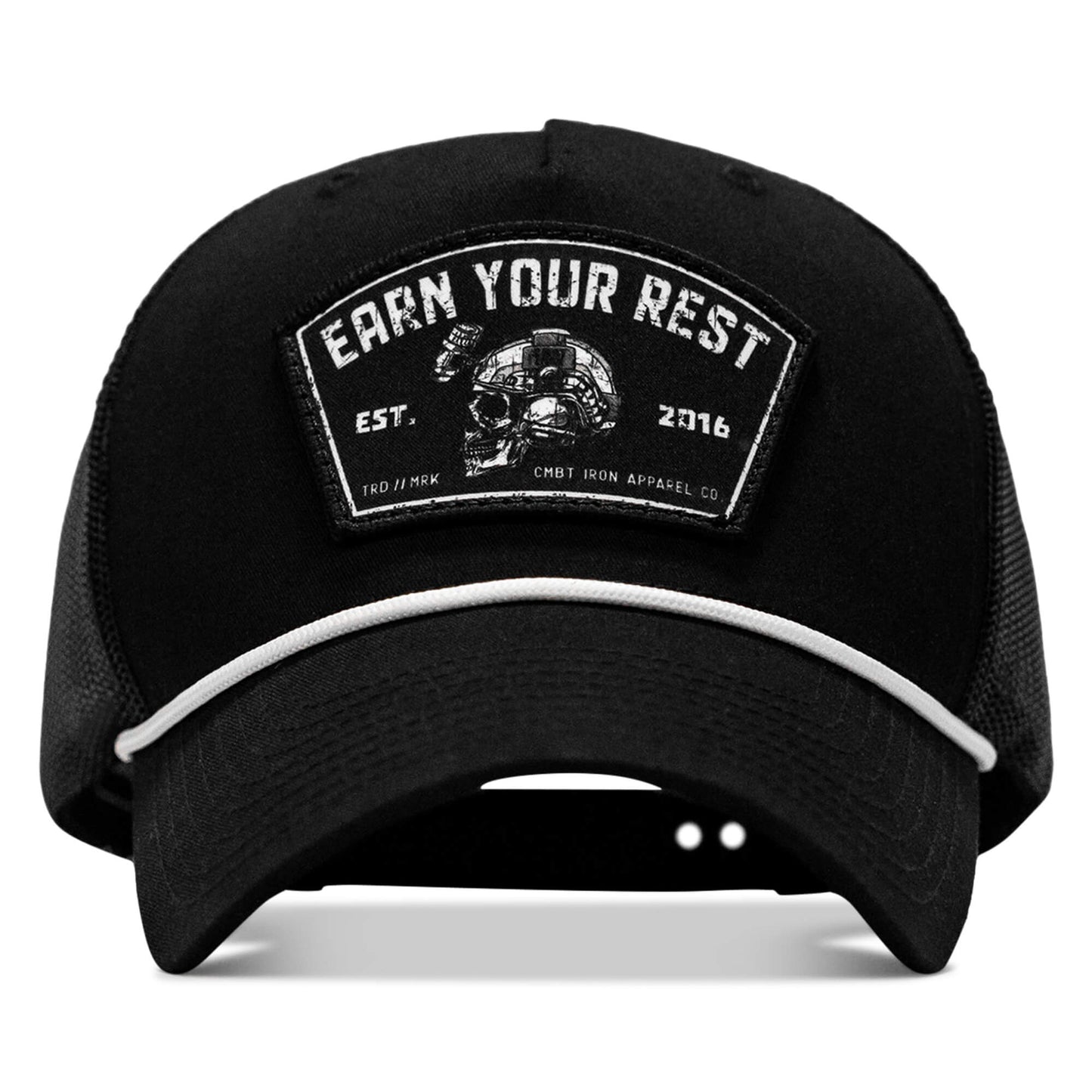 Earn Your Rest Pach Rope Snapback Hat