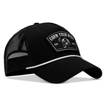Earn Your Rest Pach Rope Snapback Hat