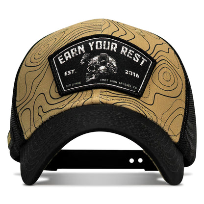 Earn Your Rest Patch Original Ripstop Snapback Hat