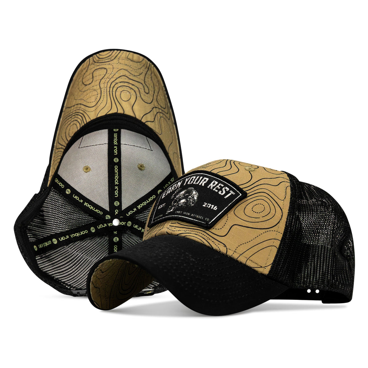 Earn Your Rest Patch Original Ripstop Snapback Hat