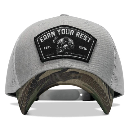Earn Your Rest Patch Original Ripstop Snapback Hat