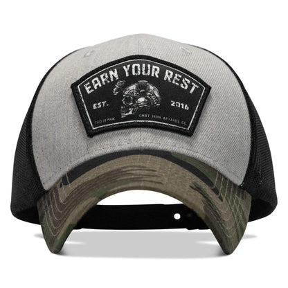 Earn Your Rest Patch Original Ripstop Snapback Hat