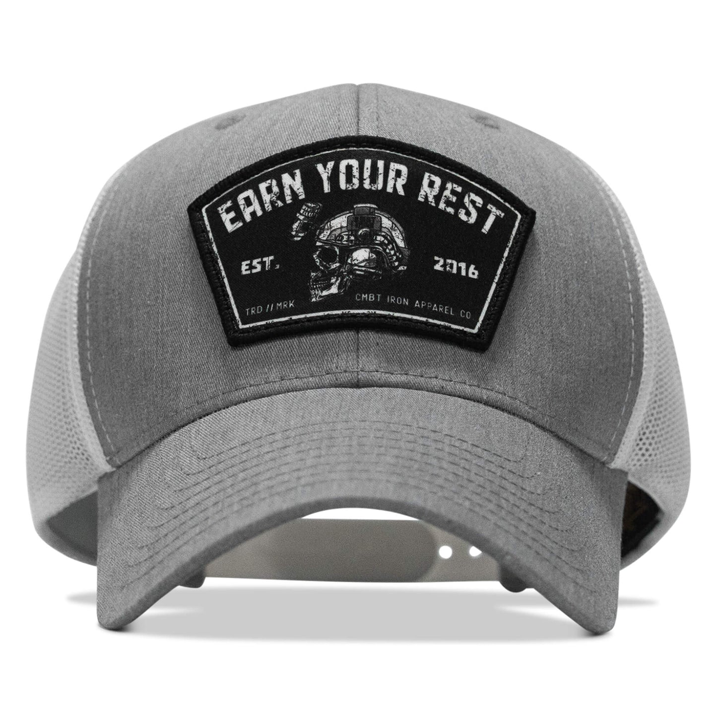 Earn Your Rest Patch Snapback Hat