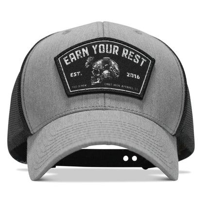 Earn Your Rest Patch Snapback Hat