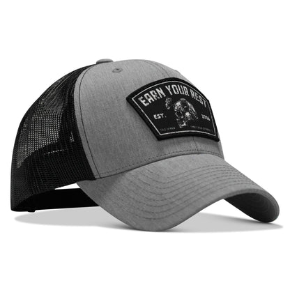 Earn Your Rest Patch Snapback Hat