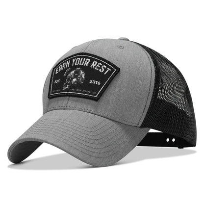 Earn Your Rest Patch Snapback Hat