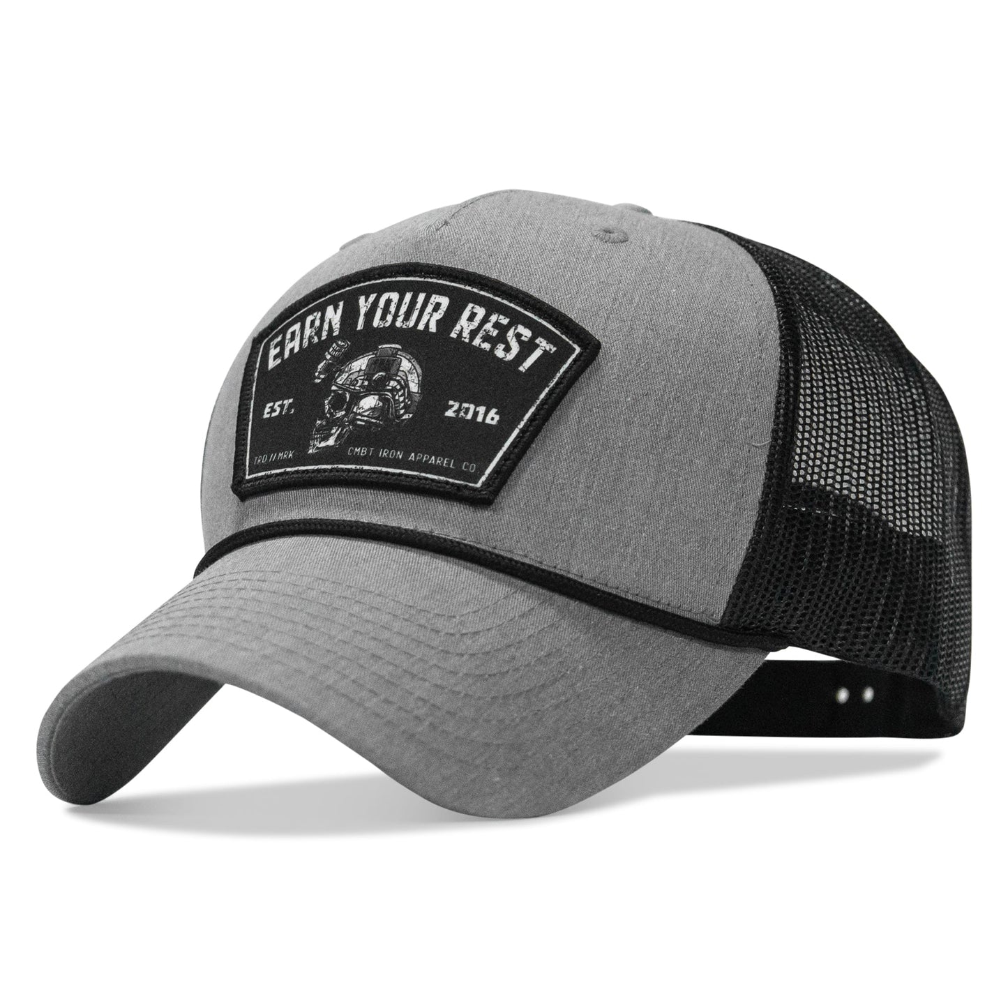 Earn Your Rest Pach Rope Snapback Hat