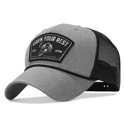 Earn Your Rest Pach Rope Snapback Hat