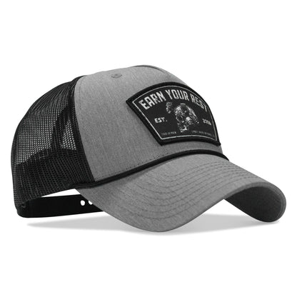 Earn Your Rest Pach Rope Snapback Hat