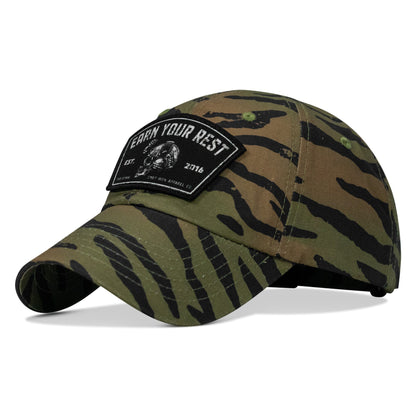 Earn Your Rest Patch Tactical Ripstop Mesh Snapback Hat