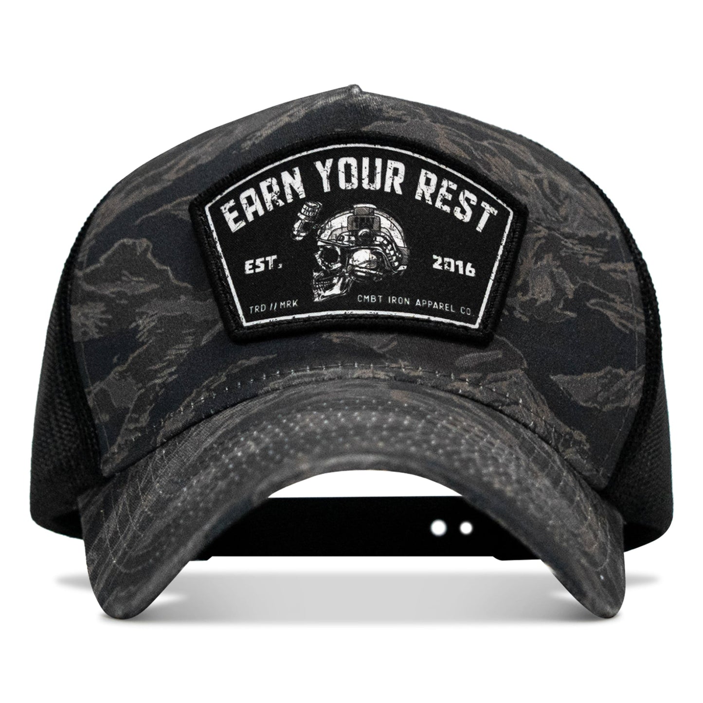 Earn Your Rest Patch Five Panel Breacher Snapback Hat