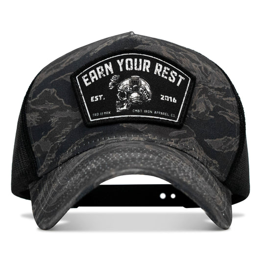 Earn Your Rest Patch Five Panel Breacher Snapback Hat