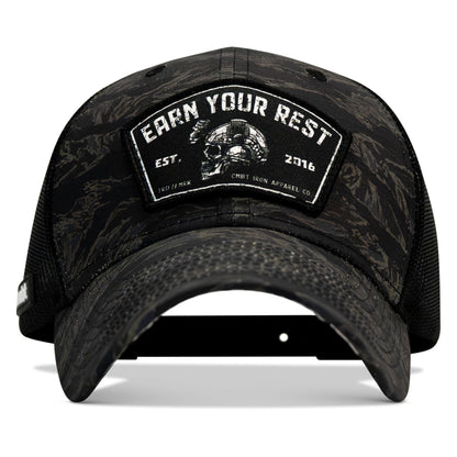 Earn Your Rest Patch Original Ripstop Snapback Hat