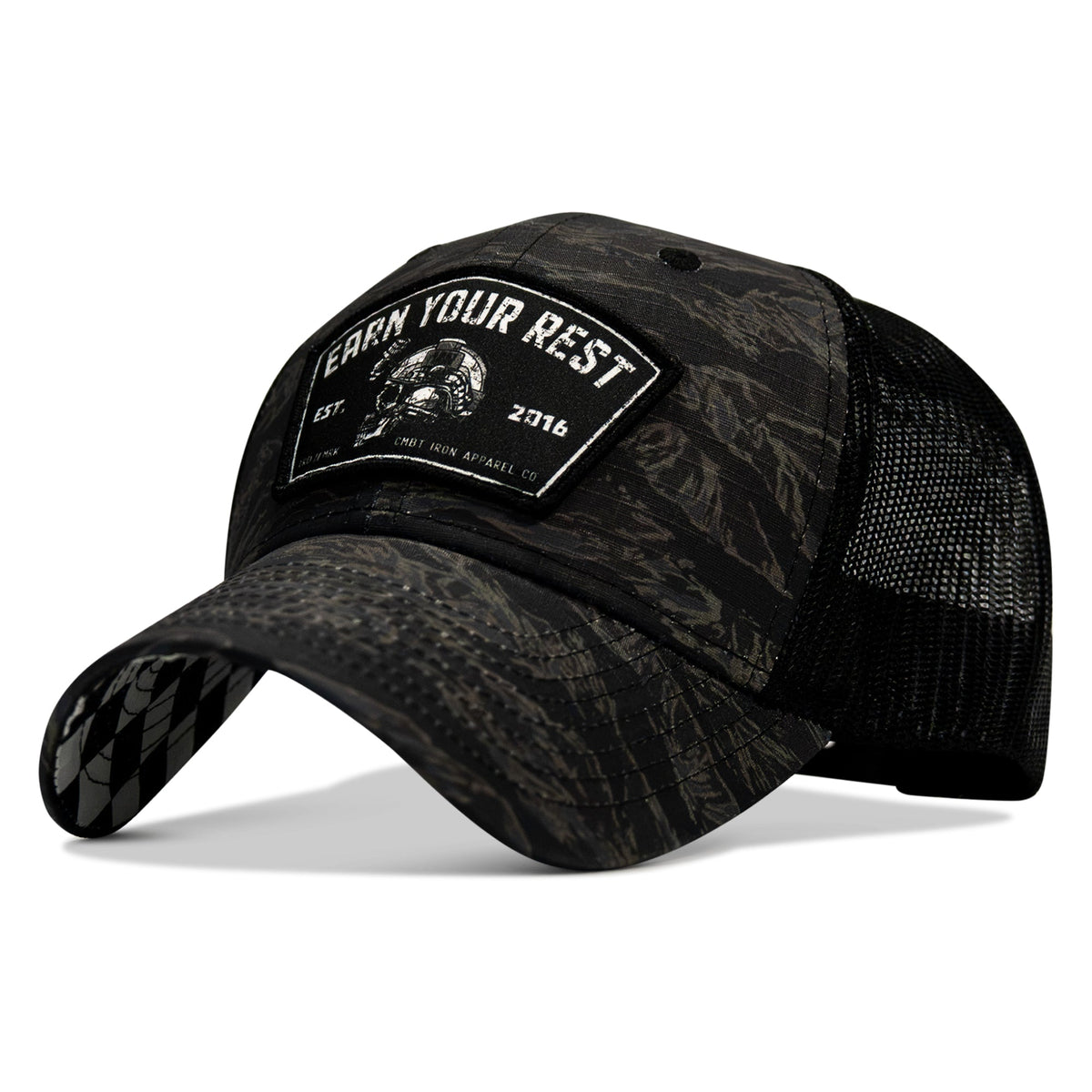 Earn Your Rest Patch Original Ripstop Snapback Hat
