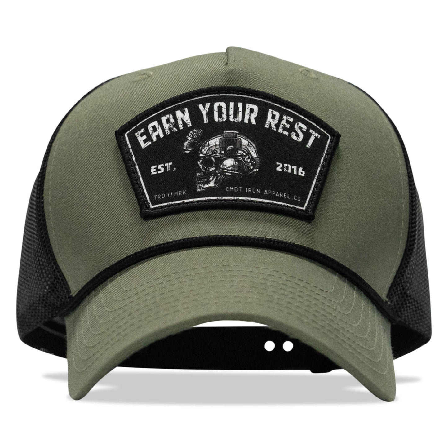 Earn Your Rest Pach Rope Snapback Hat
