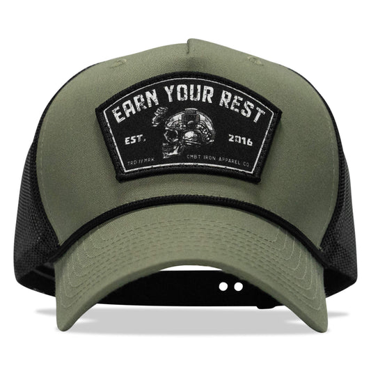 Earn Your Rest Pach Rope Snapback Hat