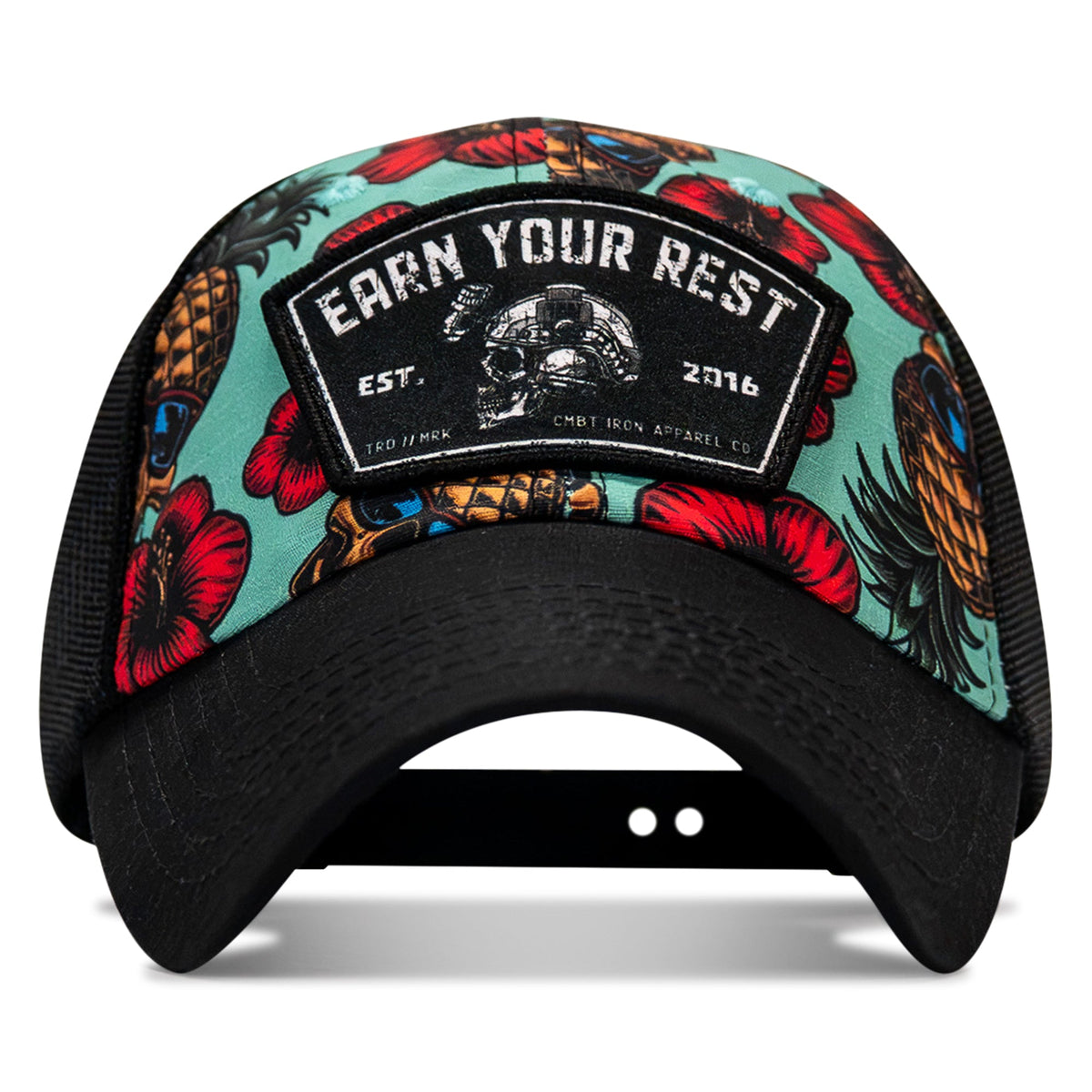 Earn Your Rest Patch Tactical Ripstop Mesh Snapback Hat