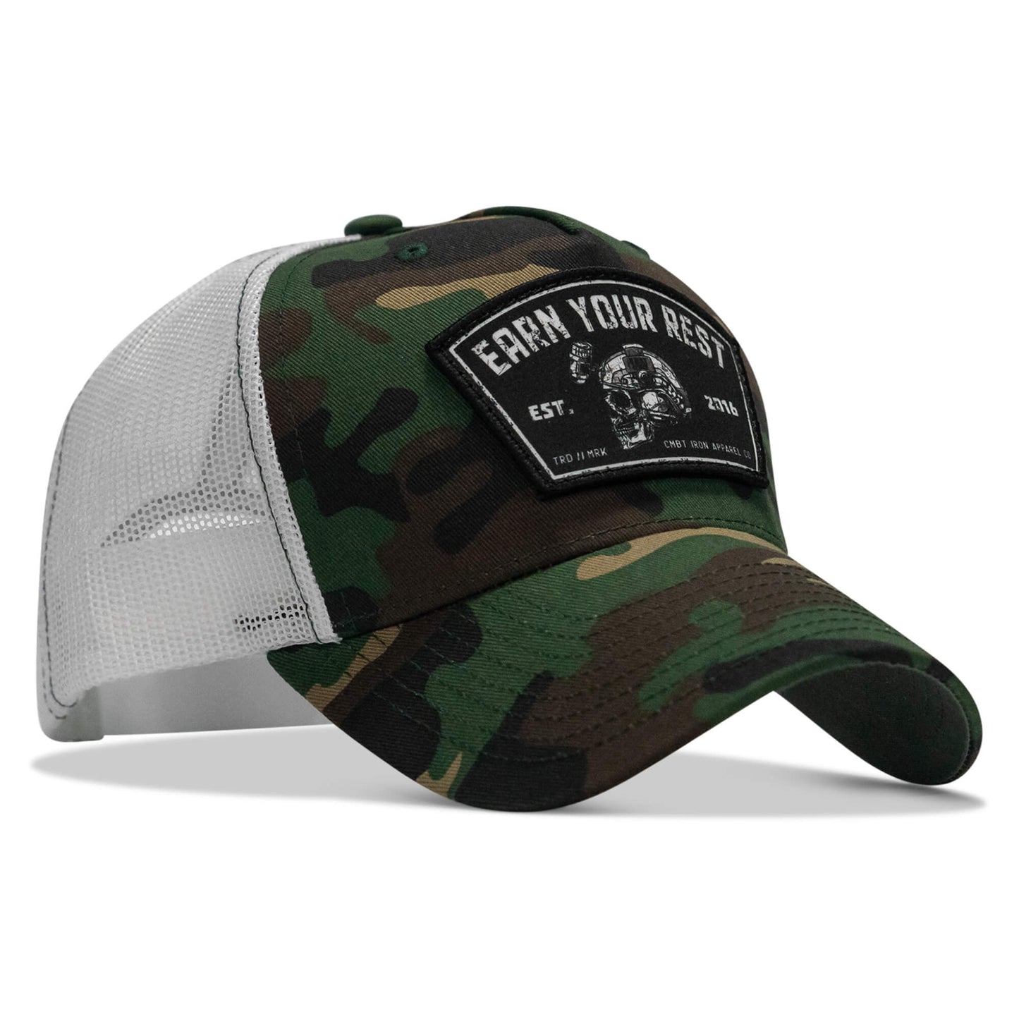 Earn Your Rest Patch Snapback Hat