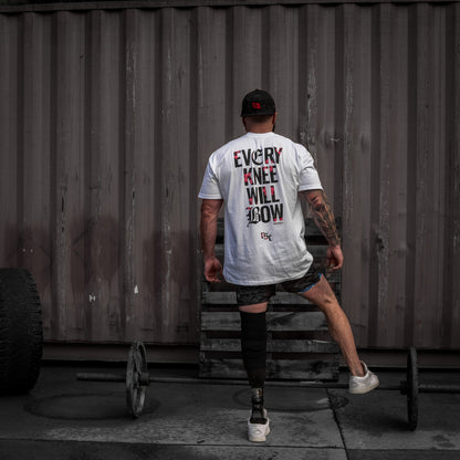 Every Knee Will Bow Men's Heavyweight T-Shirt