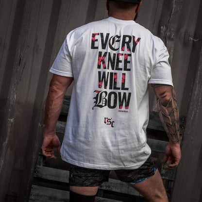 Every Knee Will Bow Men's Heavyweight T-Shirt