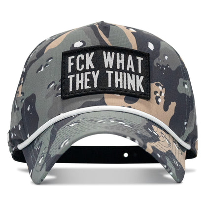 Fck What They Think Patch Weekender Snapback