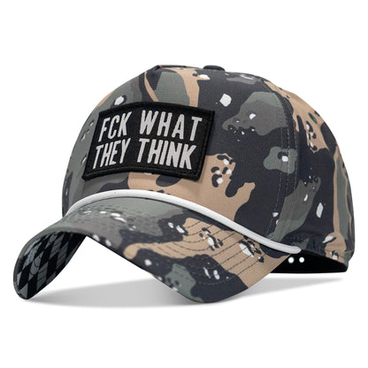 Fck What They Think Patch Weekender Snapback