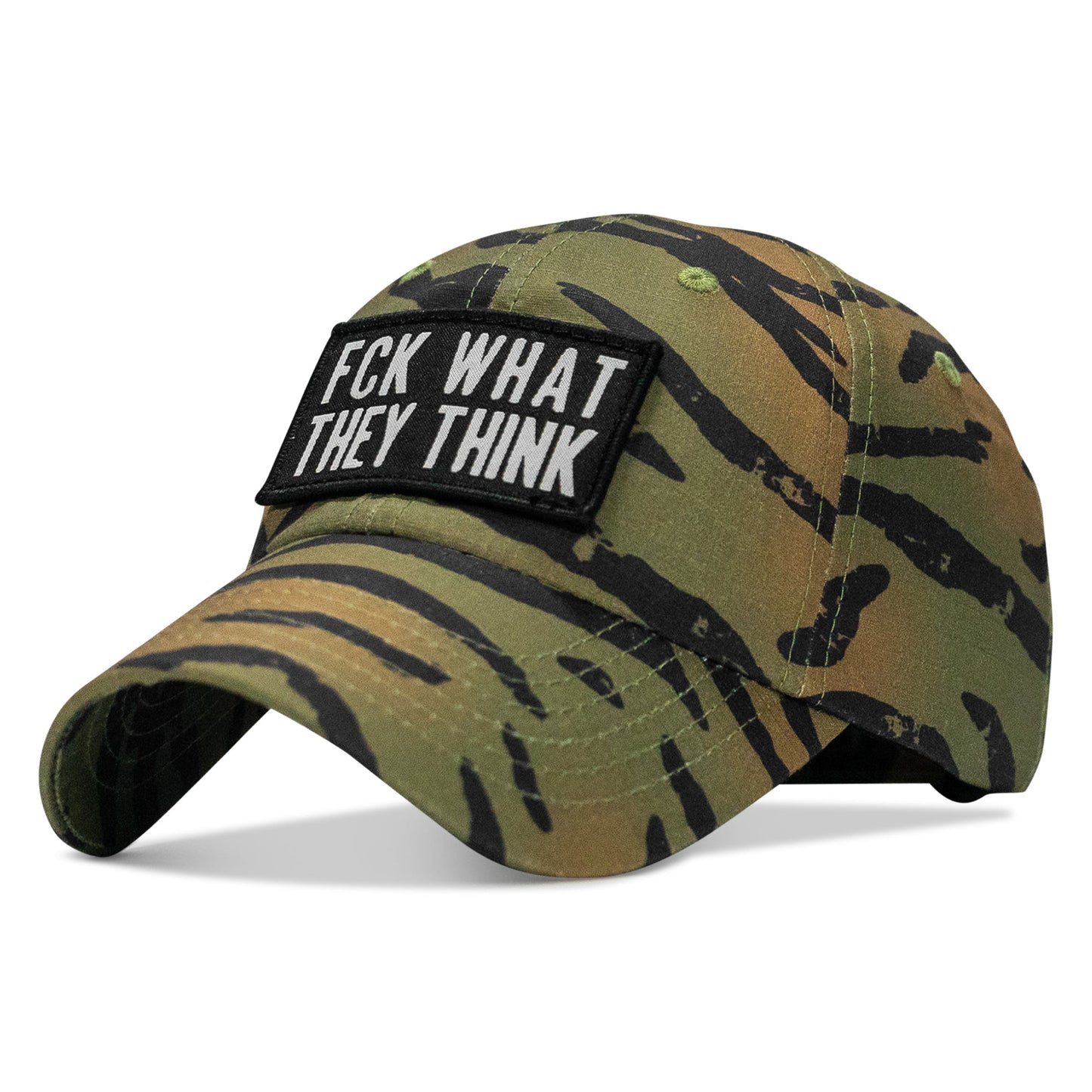 Fck What They Think Patch Tactical Ripstop Mesh Snapback Hat