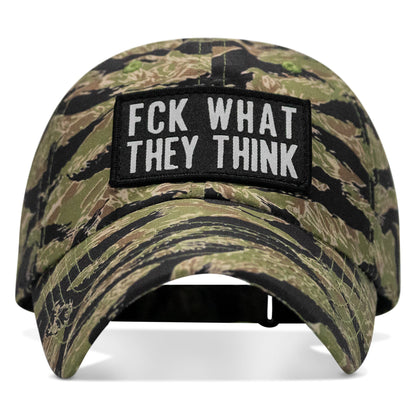 Fck What They Think Patch Ripstop Tactical Hat