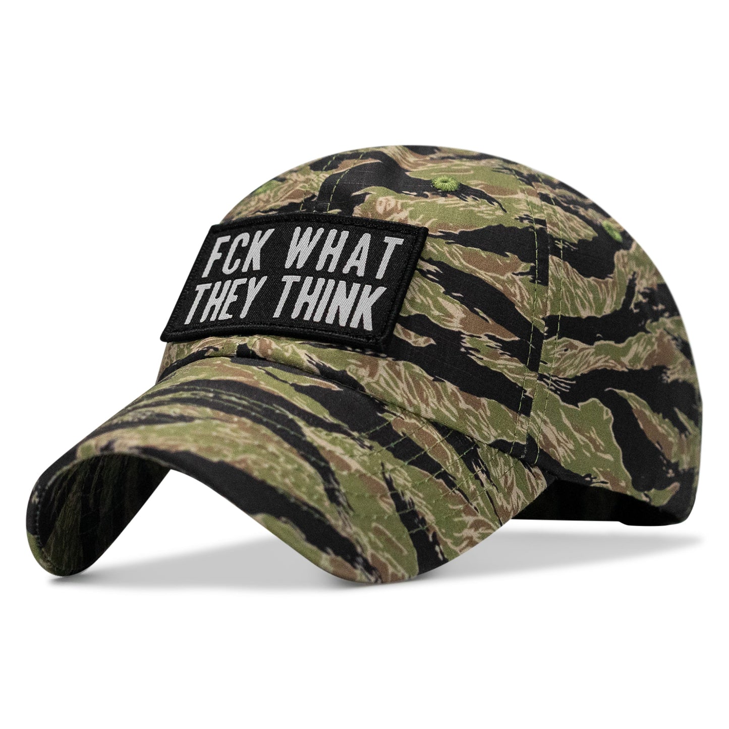 Fck What They Think Patch Tactical Ripstop Mesh Snapback Hat