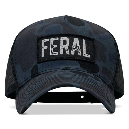 Feral Vintaged Patch Snapback Hat