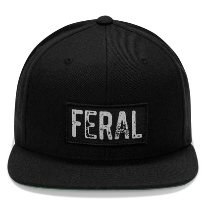 FERAL Patch Flatbill Snapback Hat