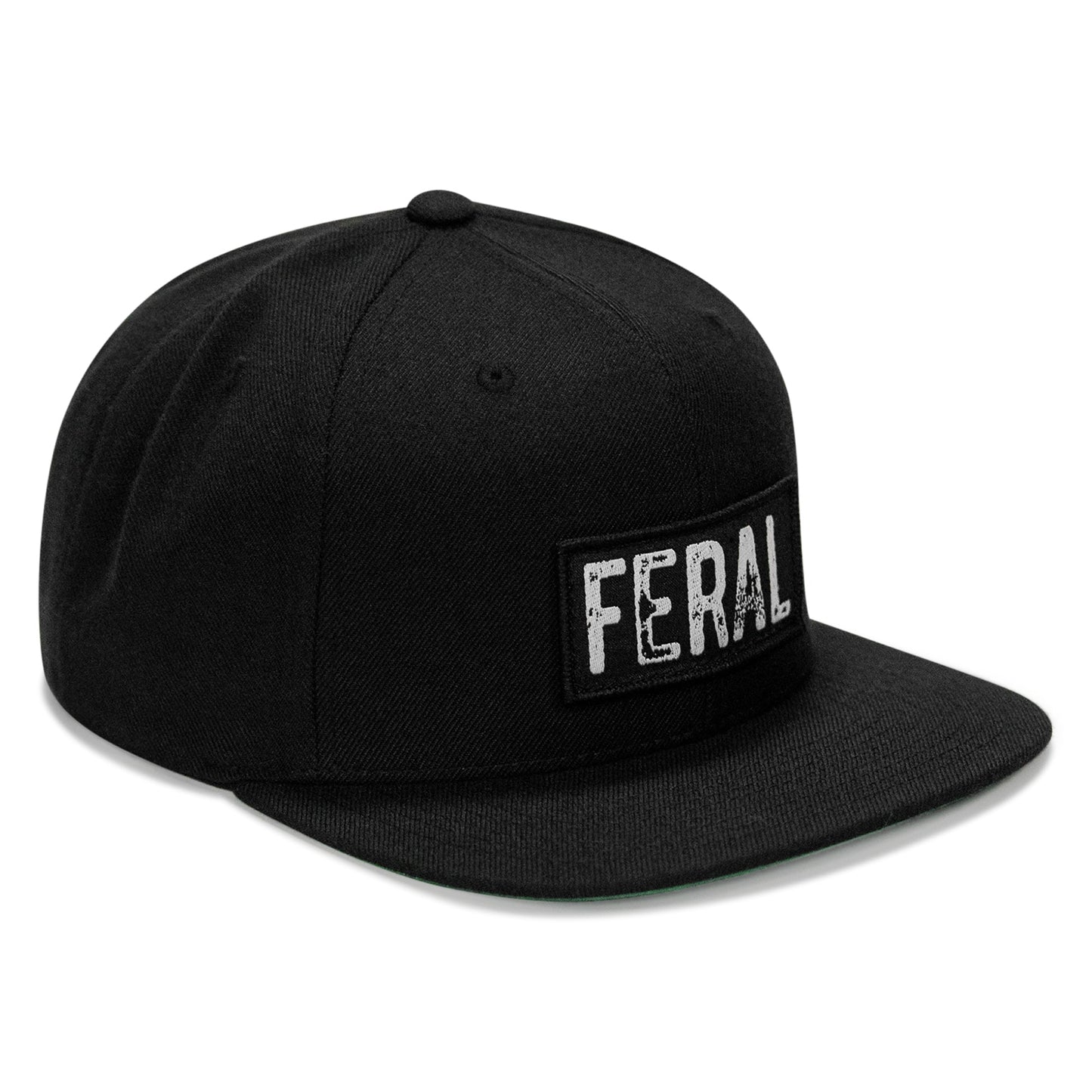FERAL Patch Flatbill Snapback Hat