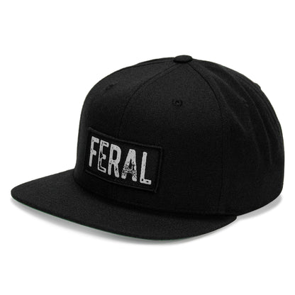 FERAL Patch Flatbill Snapback Hat