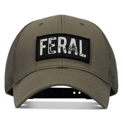 Feral Vintaged Patch Snapback Hat