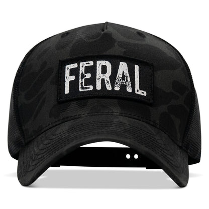 Feral Vintaged Patch Snapback Hat