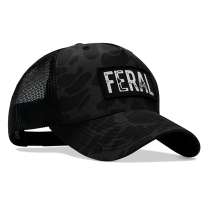 Feral Vintaged Patch Snapback Hat