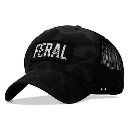 Feral Vintaged Patch Snapback Hat