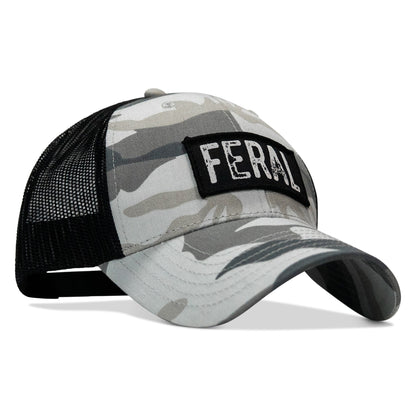 Feral Vintaged Patch Snapback Hat